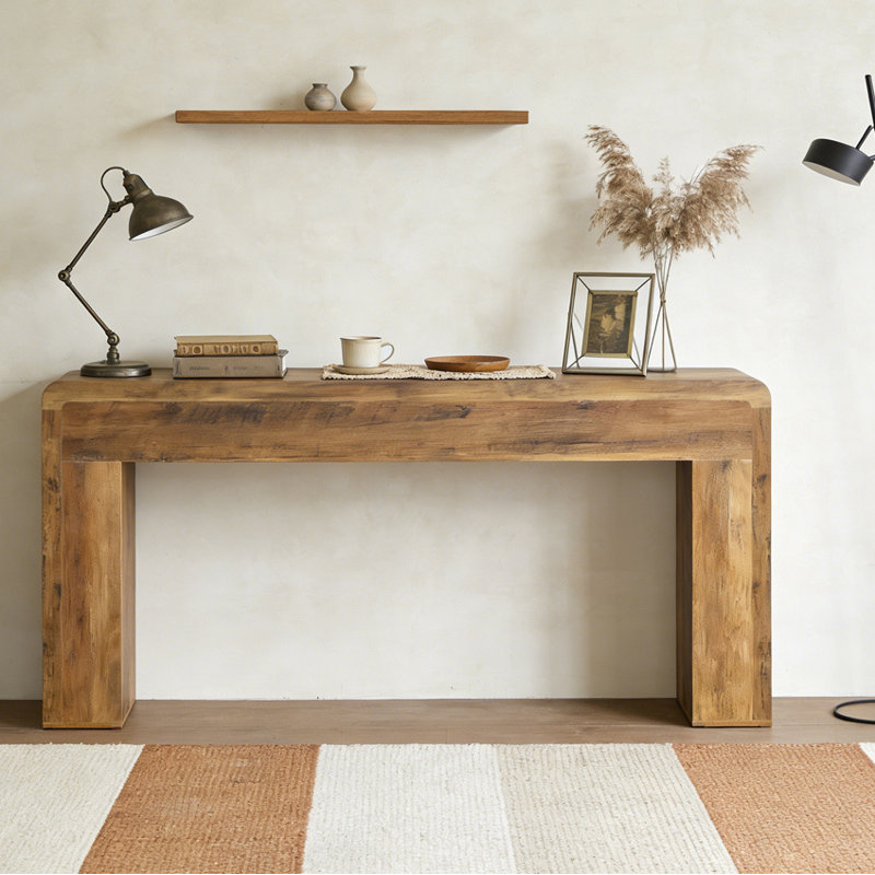 Console de vestibule en bois