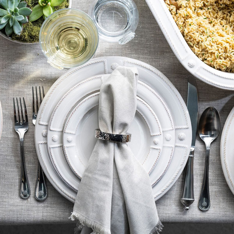 Puro Napkin Ring, Silver