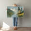 Art mural sur toile Endless Snowfall-1233448441