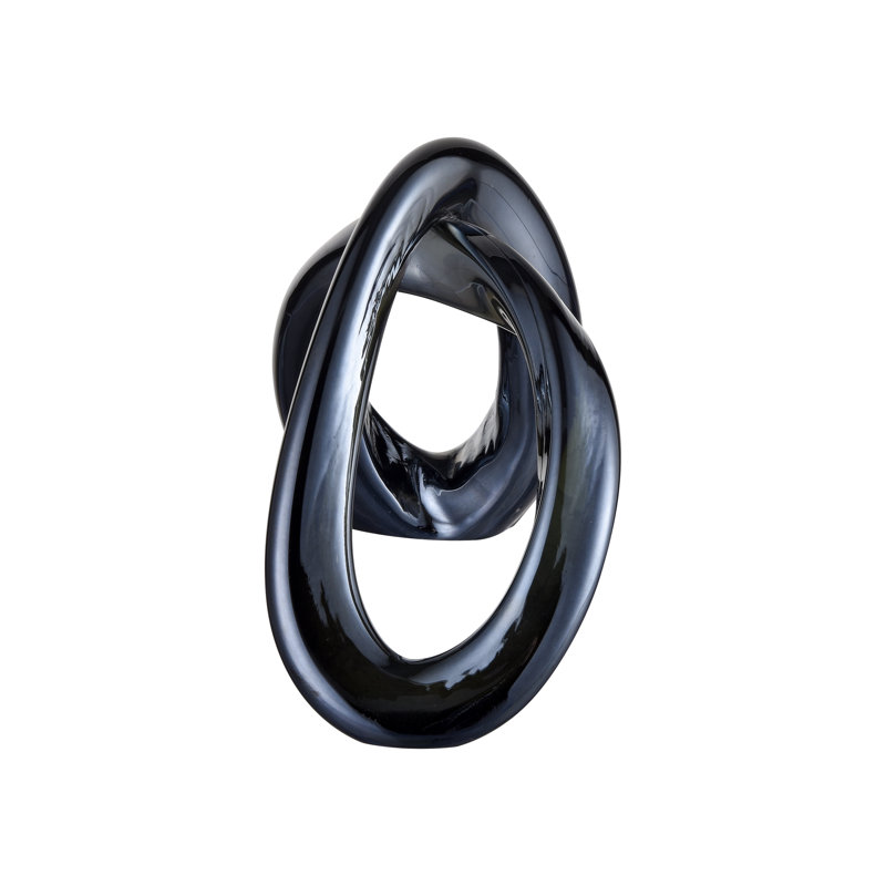 Twisted Decorative Object - Pearlescent, Pearlescent