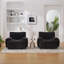 Fauteuil d'appoint large et surdimensionné rembourré-1110538476