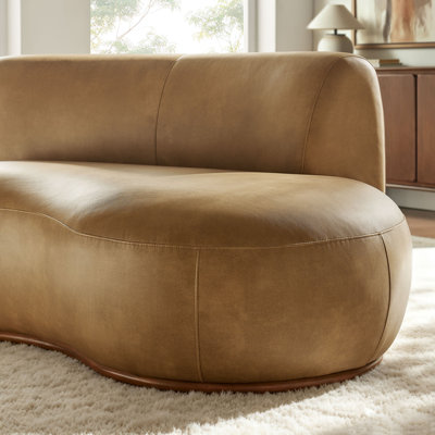Gabbie 64 " Faux Leather Loveseat