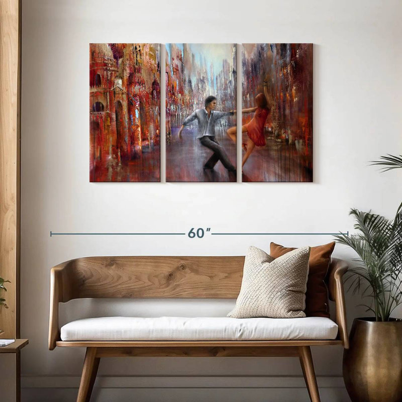 Enn Just Dance, 28" H x 45" W