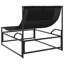  Garden Lounger Chair Anthracite 87X74x73 Cm Steel And PVC-coated polyester
