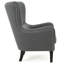 Chaise cloutée à dossier haut, fauteuil, salon, bureau et chambre à coucher-112964520