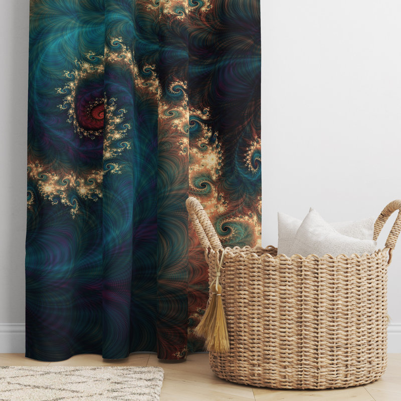 Semi Sheer Curtain, 20" W x 82" L