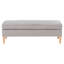 Banc de rangement à couvercle rabattable rembourré-1062176318