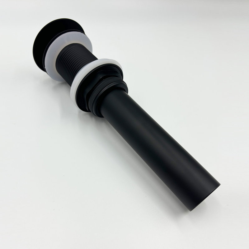 Pop Up Bathroom Sink Drain Without Overflow – Easy-clean Press Design, Leak-proof Gasket, Perfect For Vessel Sink/lavatory Vanity