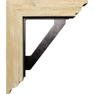 Traditional 2" Thick Single Bracket Traditional Ironcrest