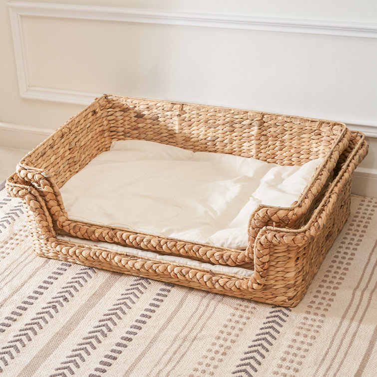 Feinstein Rectangle Bolster Cat Bed
