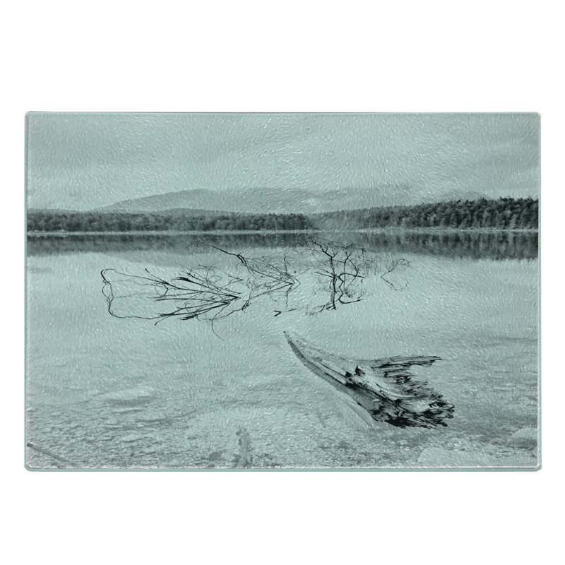 Planche à découper en verre trempé Ambesonne