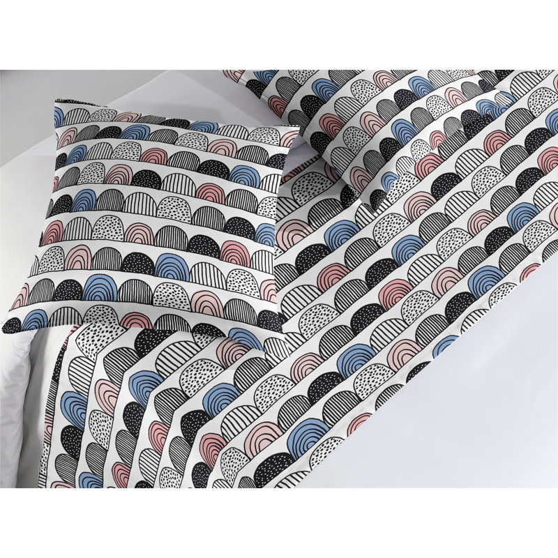 Ensemble de chemin de lit Ambesonne Scandinavian, Grand lit