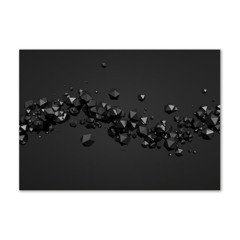 3D Abstraction - Wrapped Canvas Print