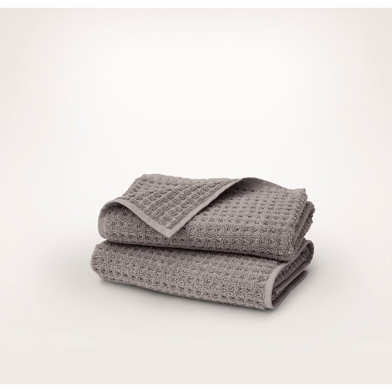 Turkish Waffle Waffle Hand Towel Set, Shore