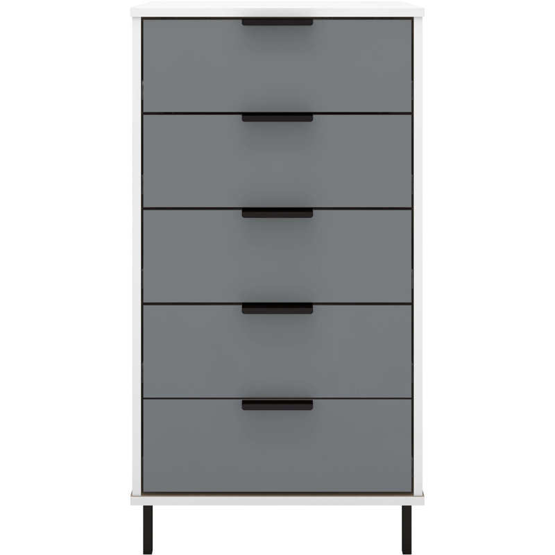5 Drawer 50Cm W Chest of Drawers