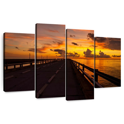 Sunset At Seven Mile Bridge
