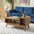Cravens Asymmetrical Open Shelf Coffee Table