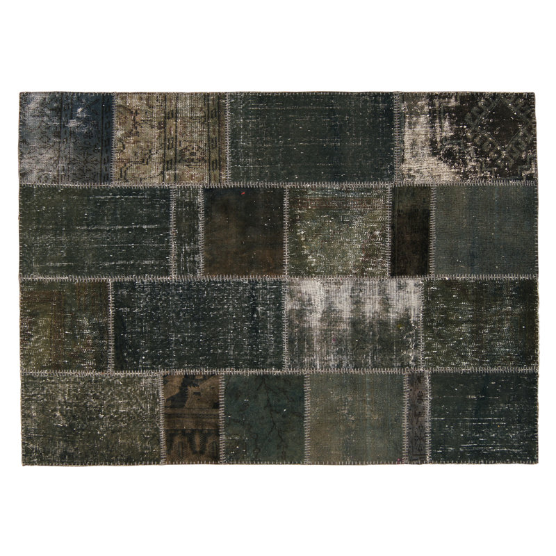 One-of-a-Kind 4'10" X 6'9" Wool Area Rug in