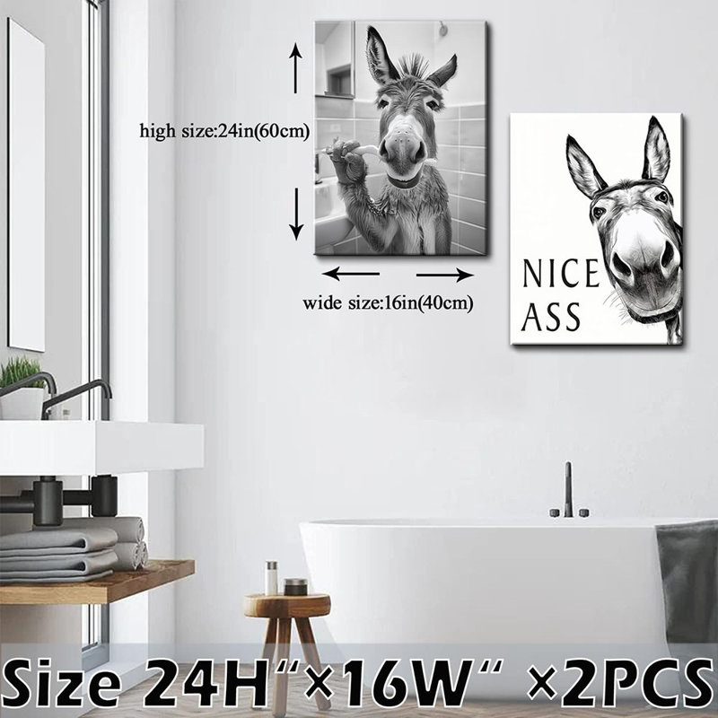 2 Piece Wrapped Canvas Print