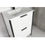 Meuble-lavabo autoportant de 24 po avec lavabo Chriselda-503722669-503722668