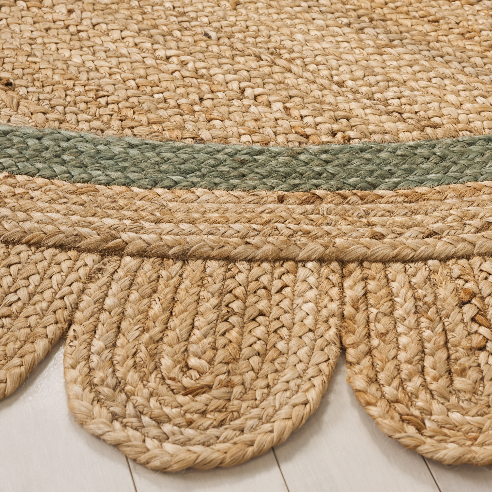 Inaki Jute/Sisal Area Rug, Round 6'