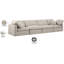 Canapé rembourré 140 po Itala-94482277