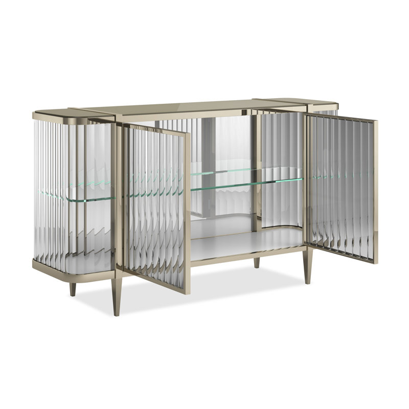 Stop And Stare 59'' W Sideboard, Champagne