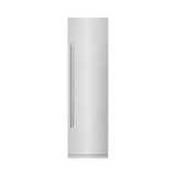 ZLINE 24 in. 12.5 cu. ft. Column Refrigerator in Stainless Steel with Graphite Gray Interior