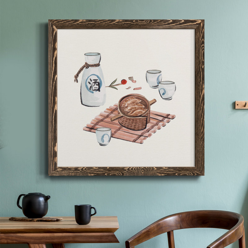 Toile encadrée The Way Home I-Premium - prête à être accrochée, Noyer, H 27,5 po x l 27,5 po x P 1,5 po