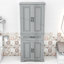 Armoire de rangement avec tiroir et tablettes réglables Stepheny-724916670-672371600