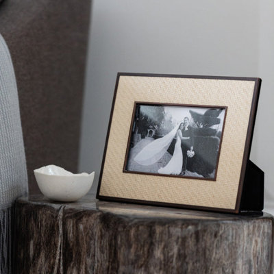 Faux Rattan Frame