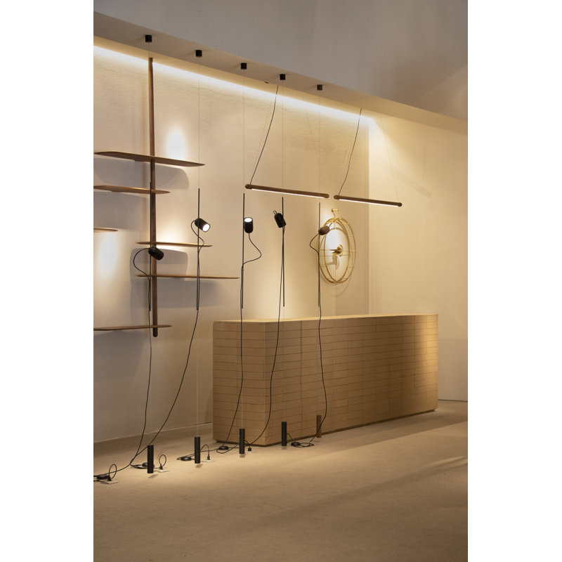 Onfa 1 - Light Pendant, Graphite, Black Ash