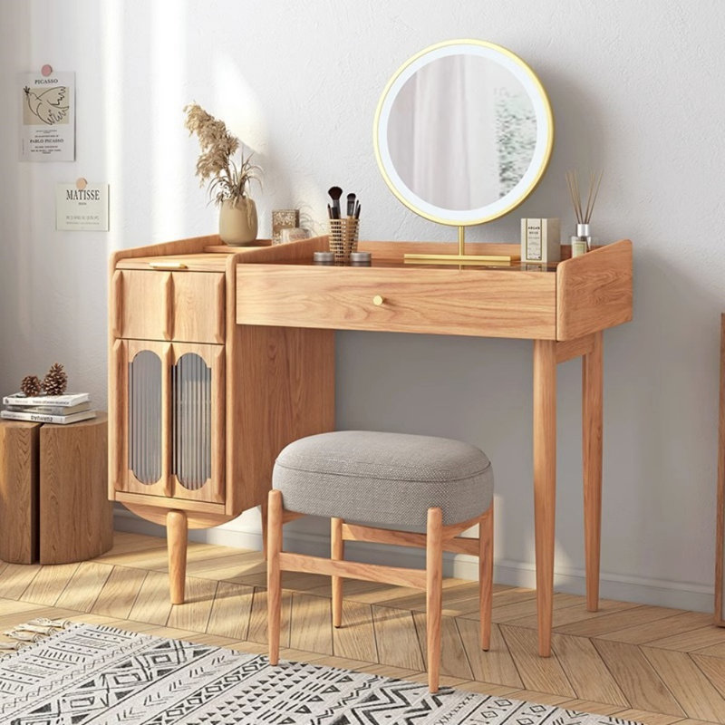 Commode simple en bois massif