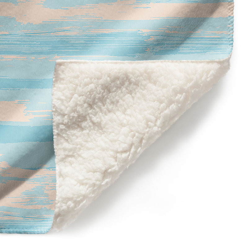 Couverture de mer serene , 68 po x 80 po
