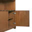 Armoire de rangement avec bibliothèque 91,1 po-1737218422