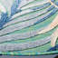 Tapis intérieur / extérieur vert / rouille Stoneham-337410158