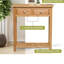 70 cm W Solid Wood Top Console Table