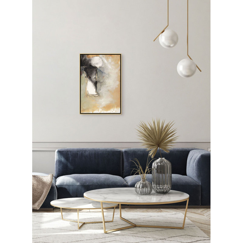 Traversing Space 1 Framed Print Canvas, 25" H x 18" W x 3" D