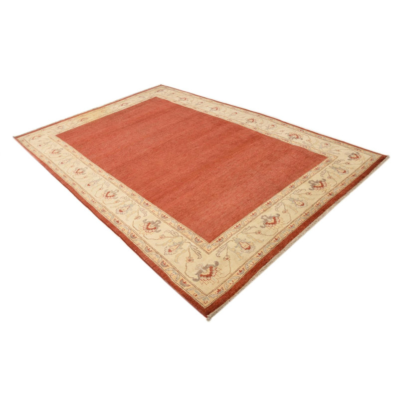 Tapis rouge rouille 7 x 10 Pizarro