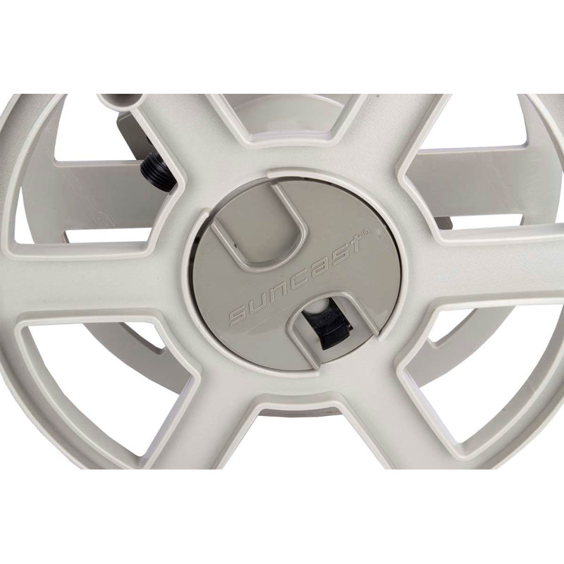Suncast SWA100 100 Ft. Wall Mount Garden/Yard Hose Reel Side Winder (3 Pack)