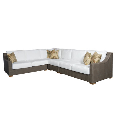 Canapé modulaire avec coussins sunbrella Hobson