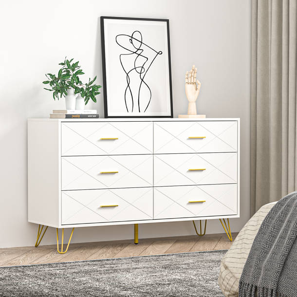 Mercer41 Sybrand 6 - Drawer Dresser & Reviews | Wayfair