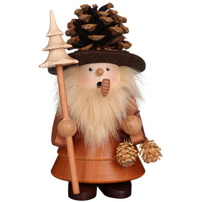 Pinecone Man Incense Burner