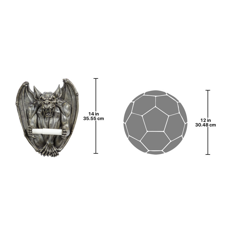 Gargoyle Gothic Wall Mount Toilet Paper Holder