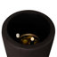 Acelina 14,96 po de large, similicuir rond-1992151