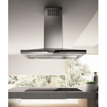 hotte décorative inclinée 80cm 64db 581m3/h inox - ico ix/f/80 ELICA