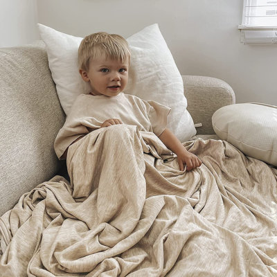 Knitted Throw Blanket