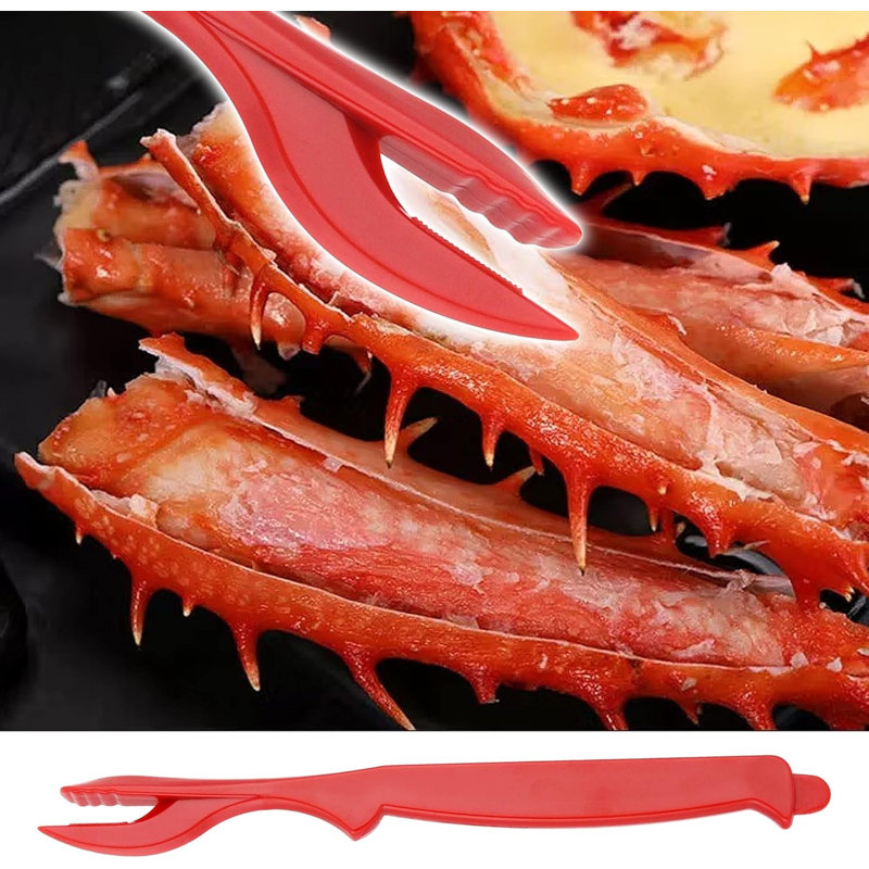 Ensemble 27 pièces d'outils de fruits de mer, craquelins crabe craquelins avec fourchettes, fourre-tout, ciseaux et sac de rangement