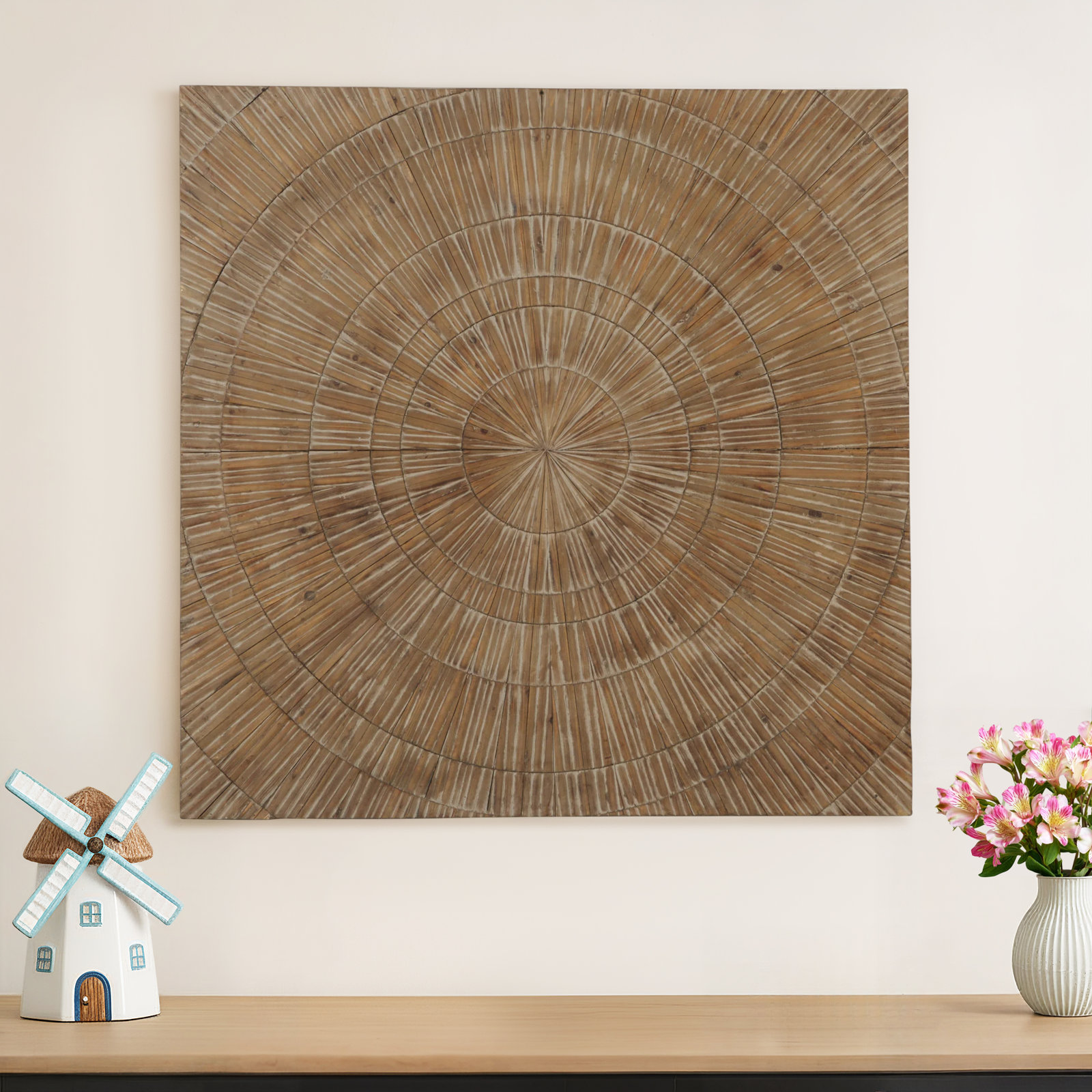 Handmade Starburst Dimensional Wall Art