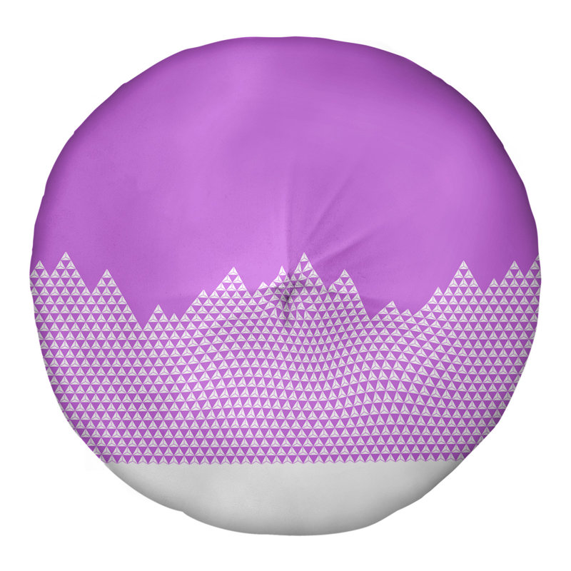Coussin Katelyn Elizabeth, 26 po x 26 po, Violet